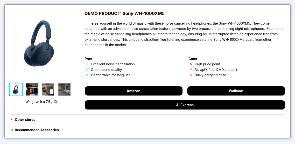 Affiliate Box Example 5